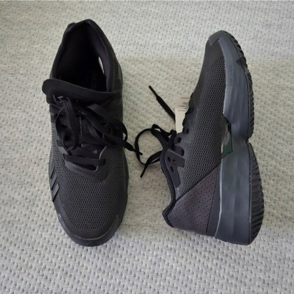 Adidas D.O.N. Issue 4 Men Size 8 Blackout Shine Basketball Shoes New 012026 main image 8